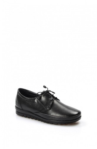 Schwarz Tägliche Schuhe 881ZA1026.Siyah