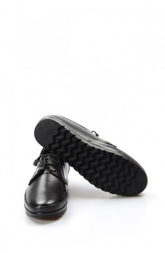 Schwarz Tägliche Schuhe 881ZA1026.Siyah