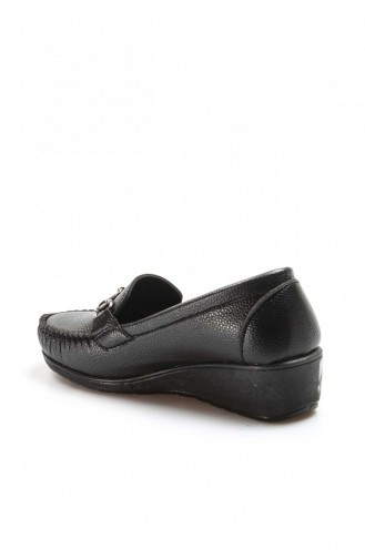 Black Casual Shoes 933ZA33.Siyah