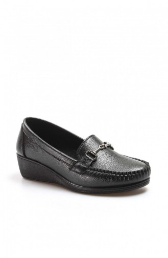 Black Casual Shoes 933ZA33.Siyah
