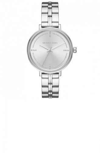 Silver Gray Wrist Watch 3791