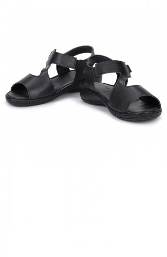 Black Summer Sandals 21YAZSANPOT0004_SYH.Siyah