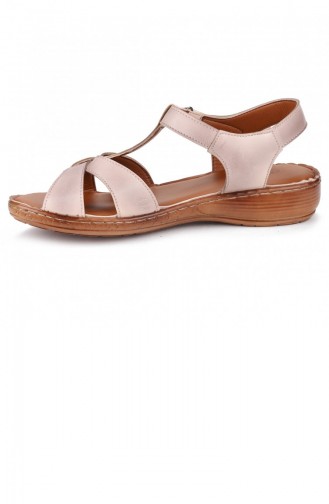 Beige Summer Sandals 21YAZSANPOT0005_BEJ.BEJ