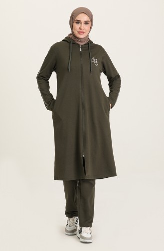 بيجامة الرياضة كاكي 7043-05
