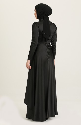 Habillé Hijab Noir 4908-07