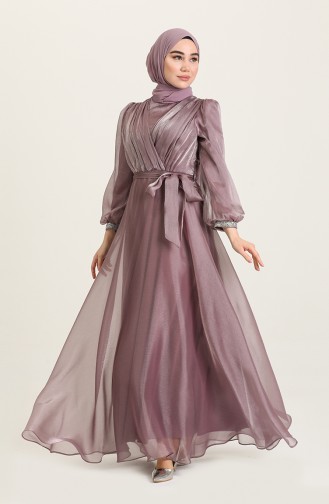 Habillé Hijab Lila 4916-05