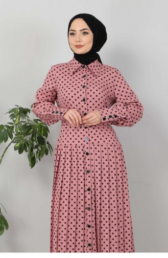 Lila Hijab Kleider 10014.Lila