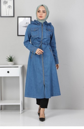 Cep Detay Kot Kap 10468 Açık Kot