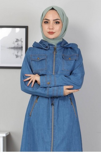 Cep Detay Kot Kap 10468 Açık Kot