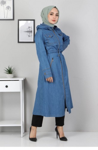 Cep Detay Kot Kap 10468 Açık Kot