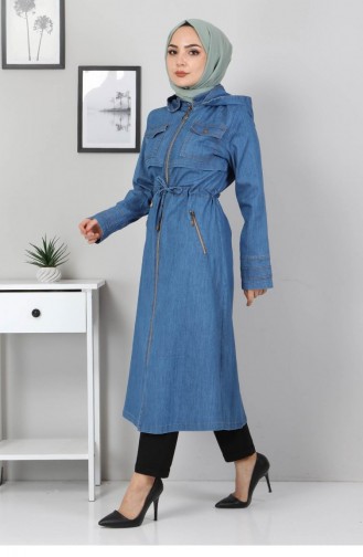 Cep Detay Kot Kap 10468 Açık Kot