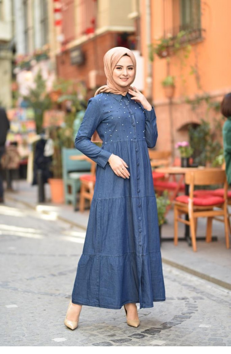 Denim abaya malaysia sales