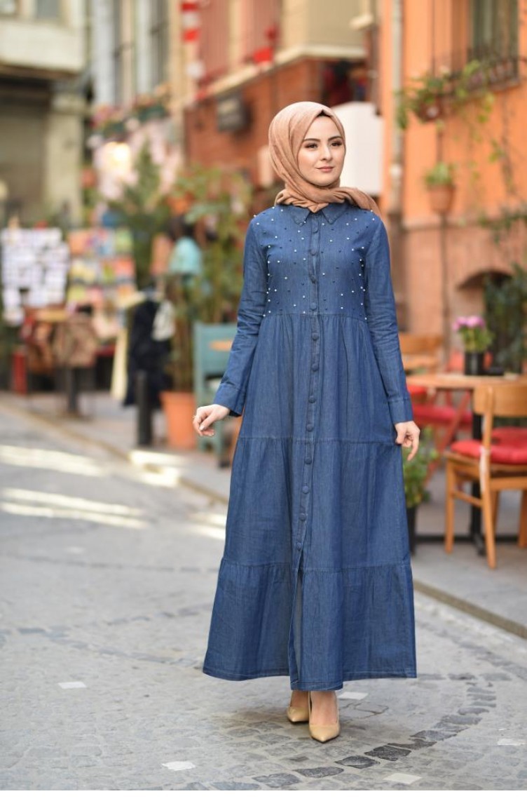 Jeans abaya clearance