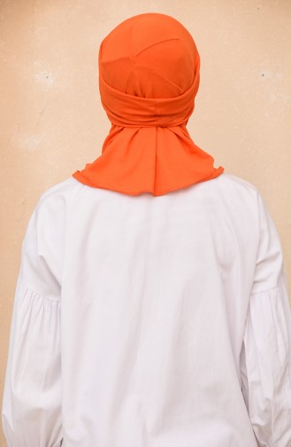 Orange Kopftuch 1179-05