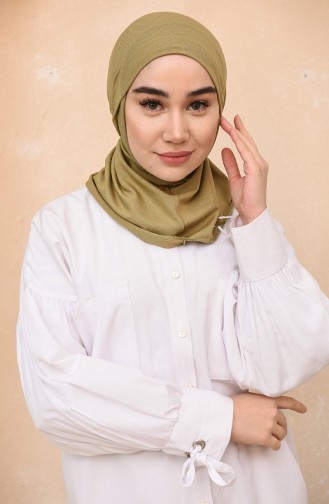 Light Khaki Green Scarf 1179-06