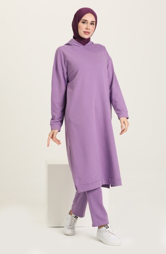 Lilac Color Tracksuit 30071-11