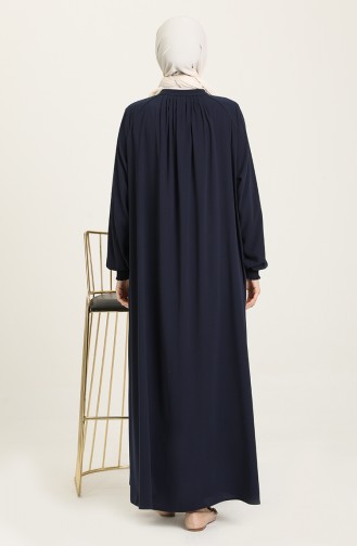 Dunkelblau Abayas 5645-03