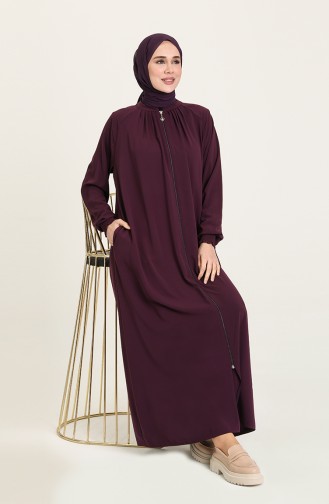 Plum Abaya 5645-04