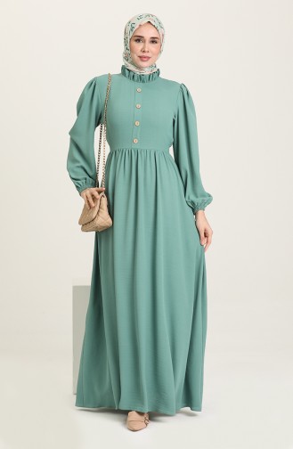 Green İslamitische Jurk 8398-03