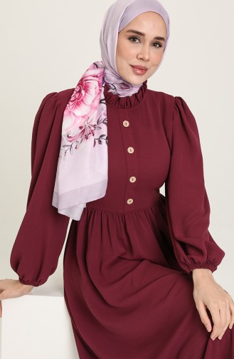 Cherry Hijab Dress 8398-05