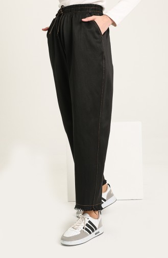 Pantalon Noir 3602B-05