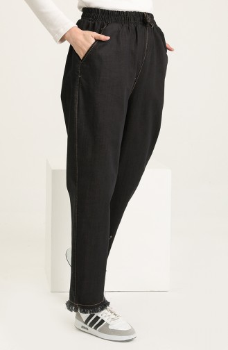 Pantalon Noir 3602C-02