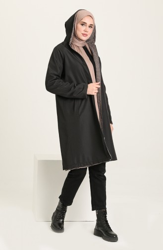 Black Trench Coats Models 6904-02