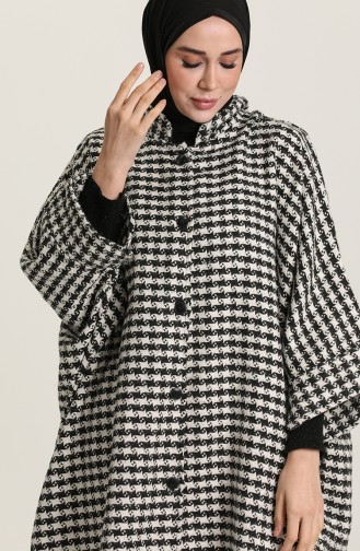 Black Poncho 9064D-01