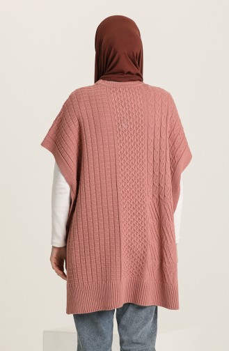 Dusty Rose Sweater Vest 4407-04
