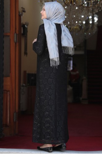 Habillé Hijab Noir 1784