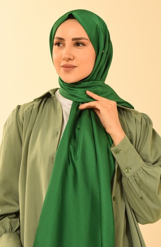 Grass Green Snap Button Shawl 1000-A1-30