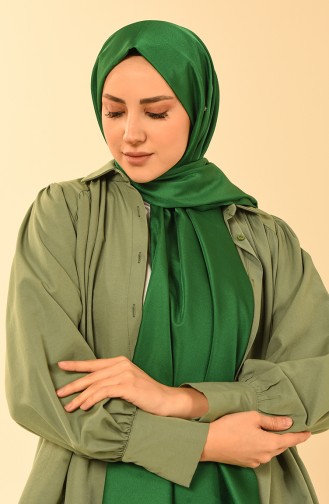 Grass Green Snap Button Shawl 1000-A1-30