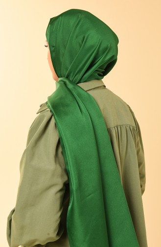 Grass Green Snap Button Shawl 1000-A1-30