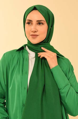 Emerald Green Snap Button Shawl 1000-C1-01