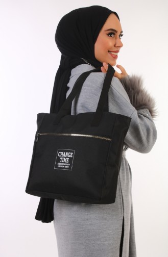 Black Shoulder Bag 27-01