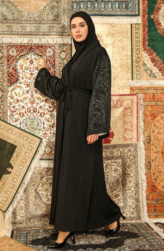 Schwarz Abayas 5352-01