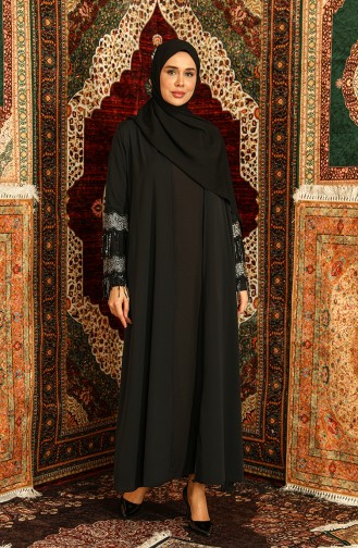 Black Abaya 9001-01