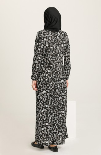 Robe Hijab Noir 1771-05