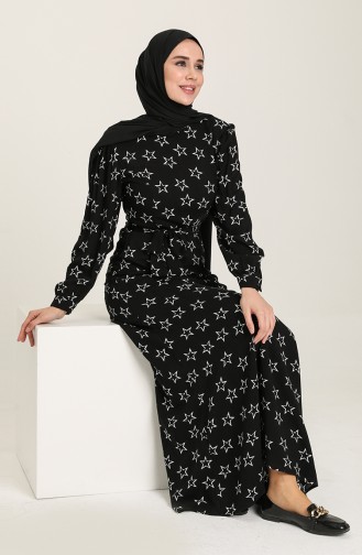 Robe Hijab Noir 60241-01