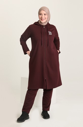 Plum Tracksuit 4021-06