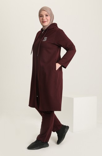 Plum Tracksuit 4021-06