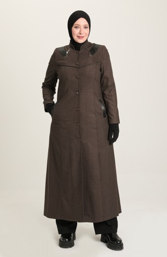 Brown Abaya 0407-03