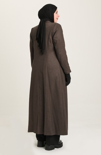 Abayas Couleur Brun 0407-03