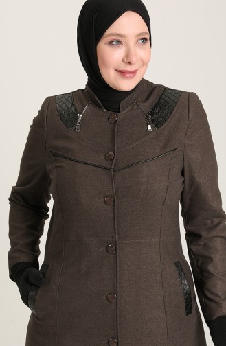 Abayas Couleur Brun 0407-03