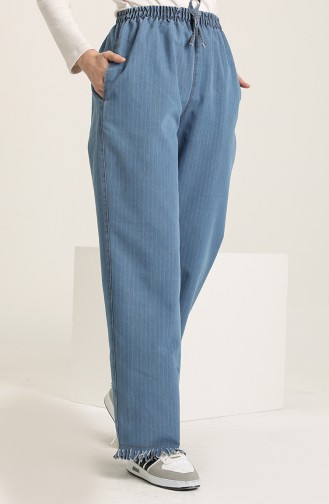 Pantalon Bleu 3604-02