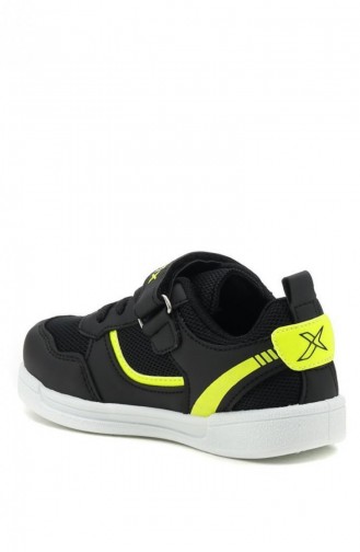 Kinetix Hornet J Erkek Çocuk Günlük Sneaker Spor Ayakkabı Siyah