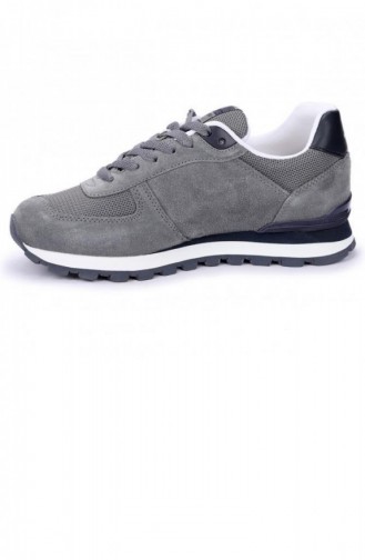 Gray Sport Shoes 19250-2.GRİ