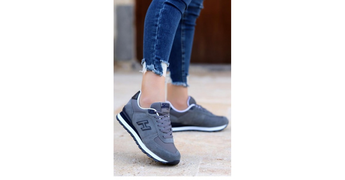 Gray Sneakers 19250 2.GR Sefamerve