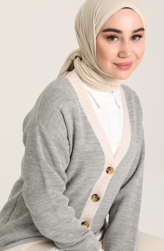 Gray Cardigans 4399-01