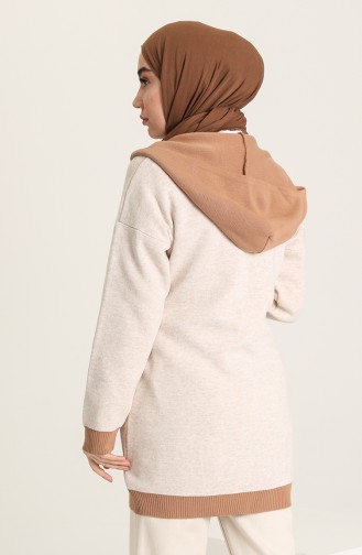 Beige Cardigans 4402-04